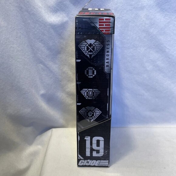 GI Joe Classified Baroness Origin Figure 6" Hasbro 19 Cobra Snake Eyes New F0110 - Picture 5 of 13